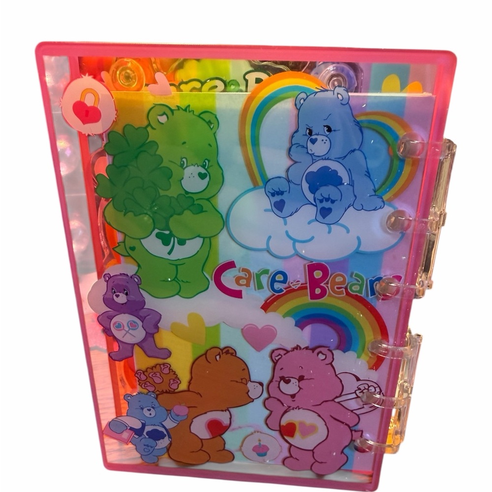 Care Bears Colorful Acrylic Shaker Notepad - Picture 3 of 3